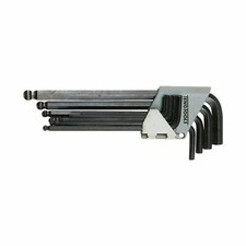 Image of 1x 9 Piece Set Teng Hex Key Set Ball/Hex Imperial 9-Pce Tool - T1479AF