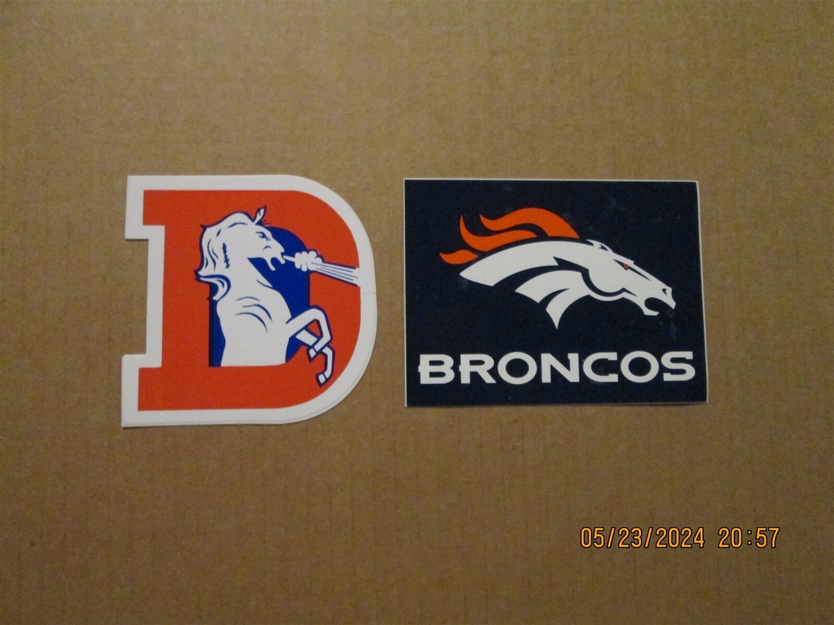 NFL Denver Broncos Vintage Circa 1990's Lot of 2 Different Team
