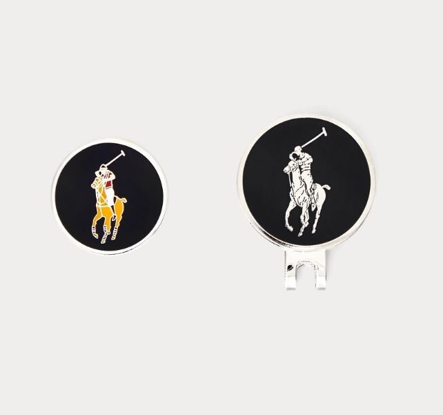POLO RALPH LAUREN メダルバッジ ♡お値下げしました♡ Polo Ralph Lauren Golf Signature Pony Golf Ball Marker Set | eBay