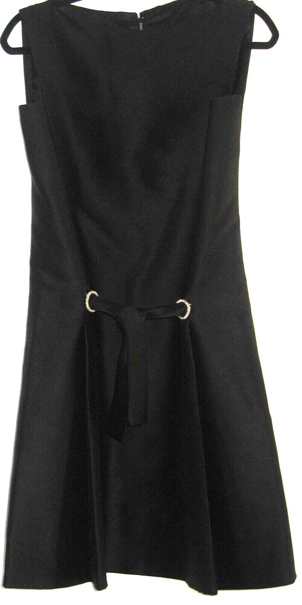 VtG 50s-60s SUZY PERETTE LBD Black Sleeveless Rhinestone Tie-Belt Dress 10 | eBay VtG 50s-60s SUZY PERETTE LBD Black Sleeveless Rhinestone Tie-Belt Dress 10 | eBay