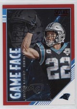 2020 Score Game Face Red Christian McCaffrey #GF-CM 06xp