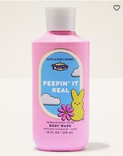 NEW Bath & Body Works Peepin' It Real PEEPS Body Wash Gel 10 oz