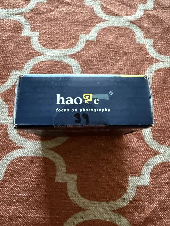 Haoge LH-B39P 39 мм квадратный металлический ввинчивающийся бленда объектива выдалбливающаяся с крышкой - Изображение 3 из 4