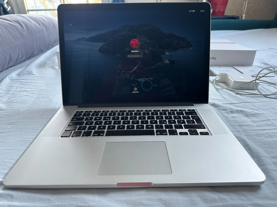 MacBook Pro 15,4 Zoll aus 2012, 16 GB SDRAM, SSD 768 GB, MacOS Catalina