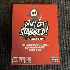 Don't Get Stabbed! The Card Game Rookie Mage Games Compete & Mint