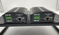 Lot of 2 ExacqVision Digital Video Server E-ADE4C 4 Channel Analog Video Encoder
