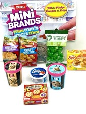 7 Frozen Foods 1 Mag Fill Your Fridge Mini Brands Collection 7 UR 1 Rare.