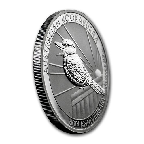 2020 Australia 1 oz Silver Kookaburra BU - Picture 3 of 3