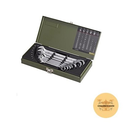 Proxxon Ratchet Combo Wrench Fixed Set 7pc Japan