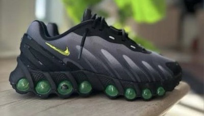 Nike Air Max DN8 Men s Size 8-12 Casual Running Shoe Black Gray Volt Sneaker