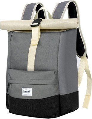 CALIYO Rolltop Rucksack Damen Groß, Laptop Rucksack Wasserdichter Backpack 