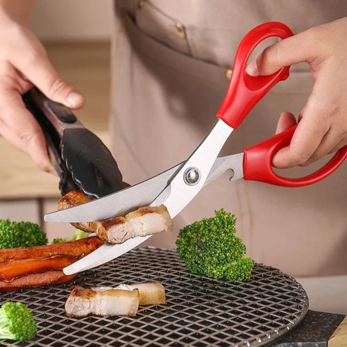 Food Grade Barbecue Scissors Barbecue Clip For Home Kitchen Cooking - Picture 11 of 14