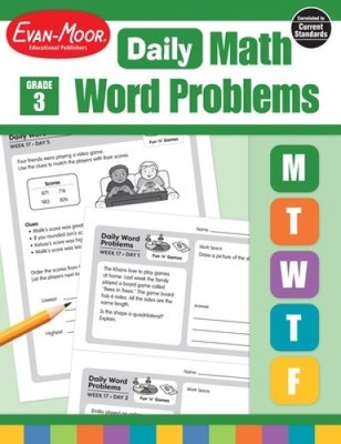 Daily Word Problems Math, Grade 3 Teacher Edition (Daily Word Problems Math)