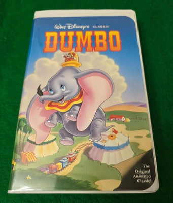 Walt Disney DUMBO From Masterpiece Collection (1989, VHS)