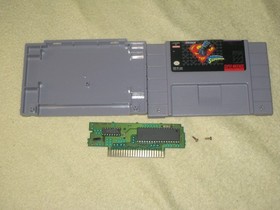 Captain America & Death of Superman for SNES .Authentic. Clean/Tested Nintendo.