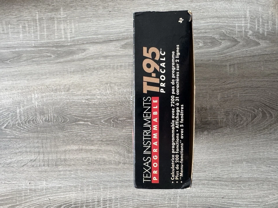 Texas Instruments TI-95 ProCALC - Komplett in Originalverpackung | Sammlerstück - Bild 3 von 3