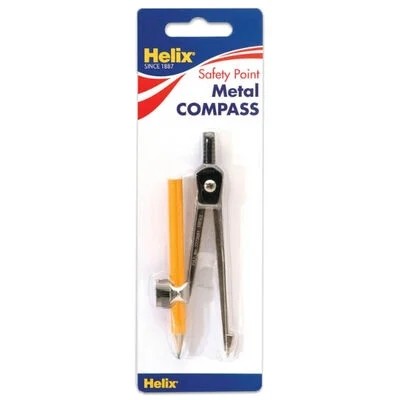 Helix Metall Kompass mit Bleistift