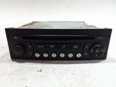 96643697XT AUDIOSYSTEM / RADIO-CD / 56267 FÜR PEUGEOT 207 2006-> 1.6 HDI