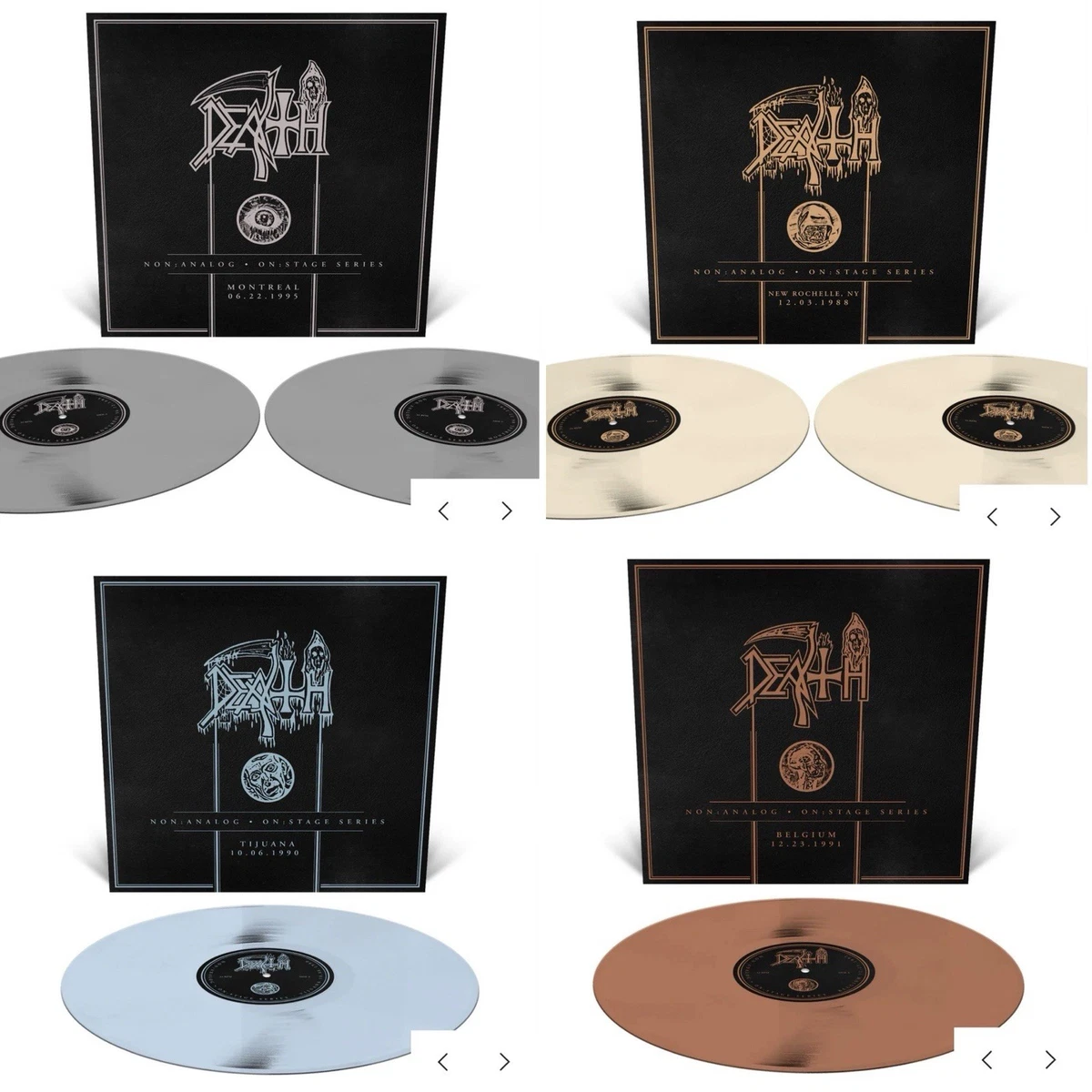 Death レコード 2枚セット Death Box Set 33 RPM Speed Vinyl Records for sale | eBay