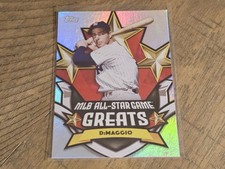 2025 Topps All-Star Game Joe DiMaggio Greats Insert Nmmt