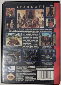 Stargate Sega Genesis Cleaned and Tested Working no manual