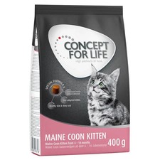Concept For Life Maine Coon Easily Digested Balanced Kitten Dry Cat Food *5x400g 67.38 per kilo