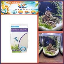 Sugar White Sand 20lb Aquarium Substrate Aquascaping Vivarium Terrarium