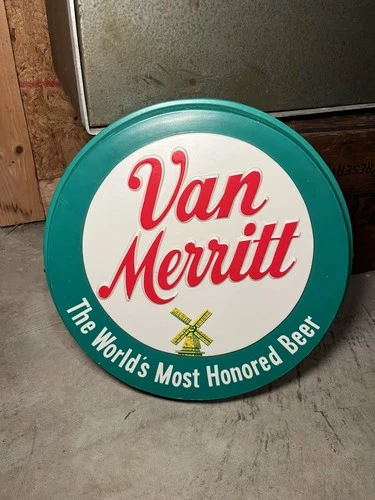 Vintage Van Merritt Beer Lighted Sign