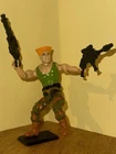 GI Joe Street Fighter Guile Action Figure, 98% Complete