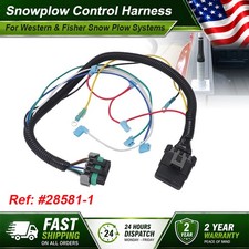 28581-1 Plow Side Wiring Harness For Western Fisher Fleet Flex Straight Blade