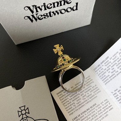 Vivienne Westwood Ring Size 5.5 Old Poison Gold IN BOX | eBay