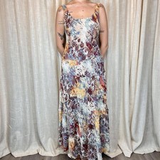 Print maxi dress