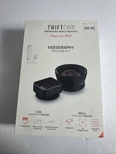 Shiftcam Videography 1.33x  Anamorphic Lens and Telephoto 60mm Lens