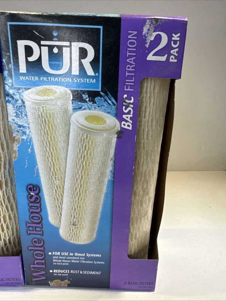 Whole House PUR Water Filter Cartridge 20 Micron WH-100 PACK of 4 - 5GPM Flow - Image 2 of 4