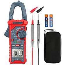 Digital Clamp Meter Multimeter 4000 Counts Auto-Ranging Amp Tester Measuring AC/