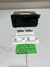 Oem 1994-2002 Dodge Ram 1500-3500 Radio Tape Cassette Stereo Am Fm 5269414 Oem 1994-2002 Dodge Ram 1500-3500 Radio Tape Cassette Stereo Am Fm 5269414