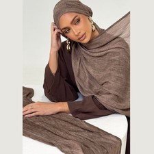 Muslim Long Scarf Islamic Women Hijab Shawl Wrap Scarves Islamic Stole Headscarf