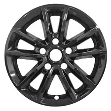 17x6.5 10 Spoke Refurbished Aluminum Wheel Painted Gloss Black 560-02399