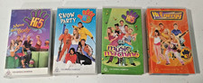 Hi-5 VHS Bundle X 4 Move Your Body, Snow Party, Music Machine, Hi Energy