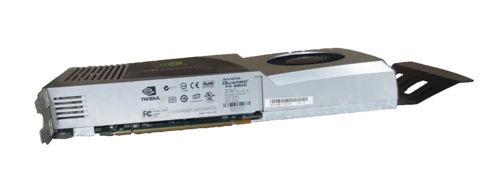 NVIDIA Quadro FX 5800 Professional Graphics Card – 4 GB (690-50607-0520-001) - Image 3 of 4