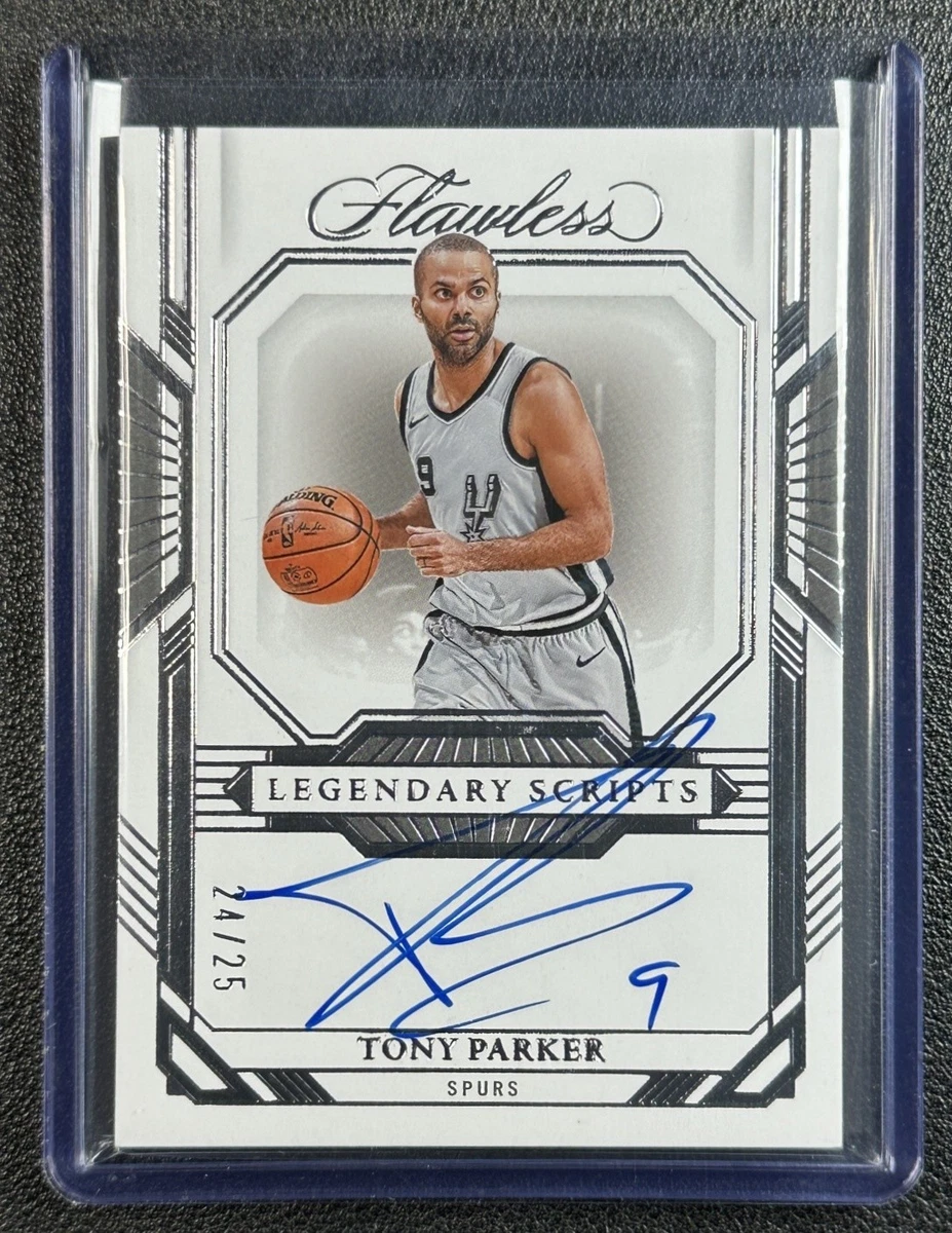 Tony Parker Basketball Autographed Sports Trading Cards