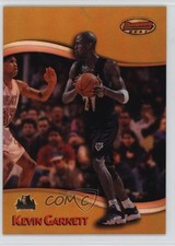 1998-99 Bowman's Best Refractor 293/400 Kevin Garnett #31 HOF 7sd
