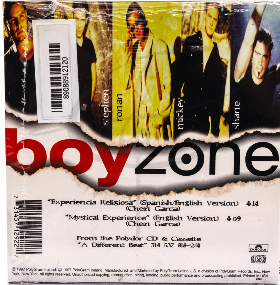 Promotional Maxi-Single CD Experiencia Religiosa&Mystical Experience boyzone - Image 2 of 3