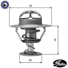 THERMOSTAT COOLANT TH04382G1 FOR LEXUS IS/SportCross TOYOTA ALTEZZA/GITA 2.0L