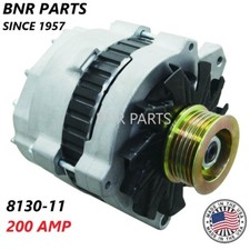 200 AMP 8130-11 Alternator New High Output Chevy Oldsmobile Pontiac Made In USA