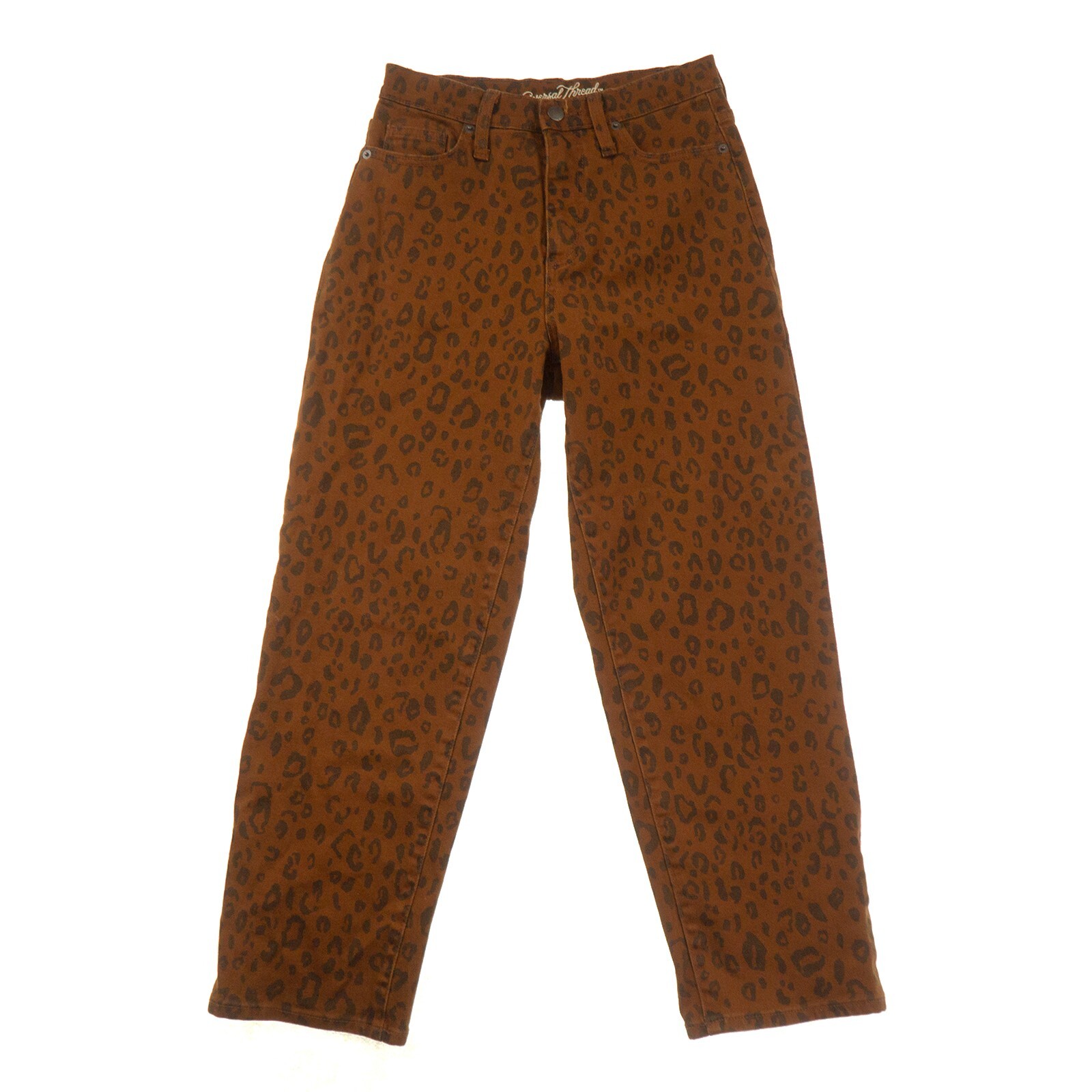 Universal Thread Brown Cheetah Print Vintage Stra… - image 1