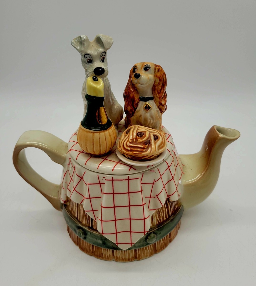 Disney Paul Cardew Lady and the Tramp Teapot Limited Edition 3765