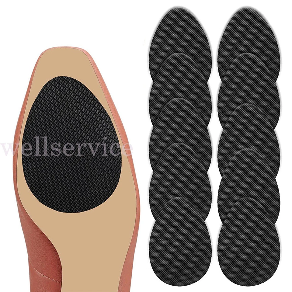Up 6 Pairs Self Adhesive Non Slip Shoe Sole Grip Pads High Heel Slippery Soles
