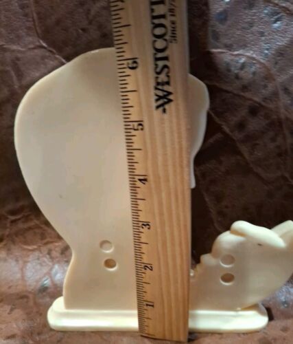 MCM Holy Family Jesus Mary Joseph Hard Plastic Statue Decor Vintage - Picture 3 of 4
