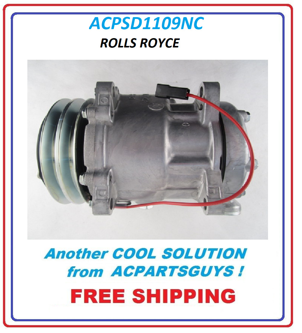 NEW AC OEM SANDEN COMPRESSOR  Rolls-Royce Corniche  UD74047  QF0001  QF0068